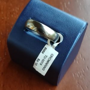 Men's 6mm Tungsten Carbide Wedding Band